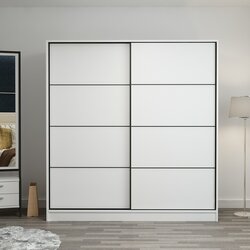 Hanah home Ormar Kale 180x190x52cm Bijeli Cijene