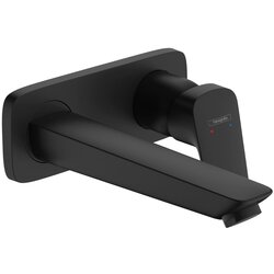 Hansgrohe logis 195 matt black uzidna baterija (slavina) za umivaonik sa odlivnim ventilom sifona nezatvorivim 71220670 Cene