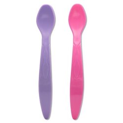 Lorelli set fleksibilnih kasika za bebe - pink/purple ( 10230130005 ) Cene