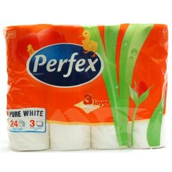 Perfex troslojni toalet papir 24 komada Cene