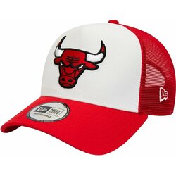 Chicago Bulls Baseball Kapa 9Forty AF Trucker NBA Team Clear White/Red UNI Cene