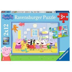 Ravensburger Puzzle - Pepina pustolovščina - 2x12 delov Cene