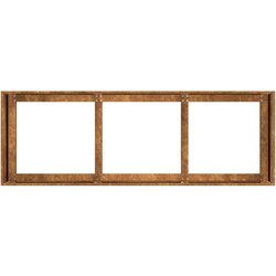 vidaXL Sadilica boja hrđe 120x40x40 cm od pohabanog čelika Cijene
