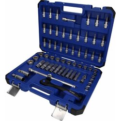 Brilliant tools 426119 60 Piece Socket Set 3/8" Steel Cene
