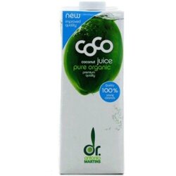 Dr Antonio Martins coco juice sok od kokosa 100 % 1l Cene
