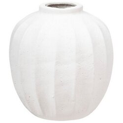 JJA SAS vaza keramička amia 28 cm bijela Cene