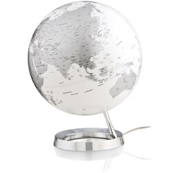 Tecnodidattica globus Metal Chrome, 30 cm, z lučko, angleški Cene