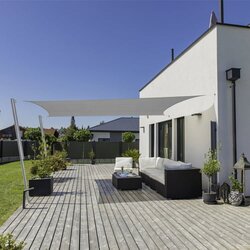 Windhager Zaštita od sunca, jedro Capri (D x Š: 4 x 5 m, Sive boje, Pravokutno) Cene