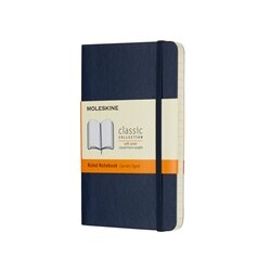 Moleskine Bilježnica PKT meke korice, plava - s crtama Cene