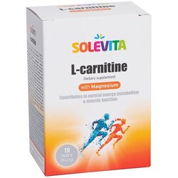 SOLEVITA L-carnitine, 10 kesica Cene