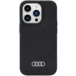Audi SILIKONSKI OVITEK ZA IPHONE 14 PRO MAX ČRN ZA TELEFON, (21910584) Cene