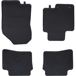 vidaXL Avto preproga 4 pcs Črna Primerna za Hyundai i20 2020- Guma, (5000204264) Cene