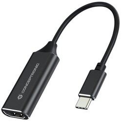Conceptronic pretvarač - ABBY03B (USB-C 3.2 na HDMI, 4K/60Hz, aluminij, crni) Cene
