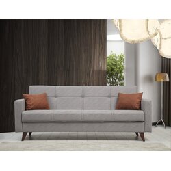  Polya - light grey light grey 3-Seat sofa-bed Cene