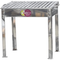 EzioInox ROŠTILJ ČETVRTASTI KOSI 460X390 Cene
