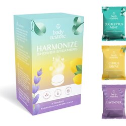 Body Restore Harmonize Shower Steamers tablete za prho miks 3 kos Cene