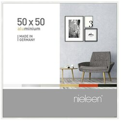 Nielsen Aluminijasti okvir Pixel (50 x 50 cm, Bela) Cene