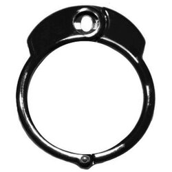 The Vice Chastity Ring XXXL Black Cene