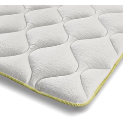 The White Stone Osvežilni Topper Enojni z Elastikami | Prekrivalo 165 x 195 | Cool tehnologija, ortopedske lastnosti, 4 cm, zračen material, (21956397) Cene