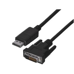 Lanberg CA-DPDV-10CU-0010-BK video cable adapter 1 m DisplayPort DVI-D Black Cene