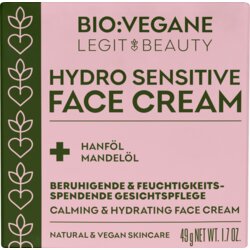 BIO:VÉGANE Legit Beauty Hydro Sensitive Face Cream - 49 g Cene