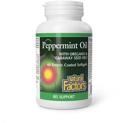 Natural Factors ulje peperminta sa uljem origana i kima, 60 gastrorezistentnih kapsula Cene