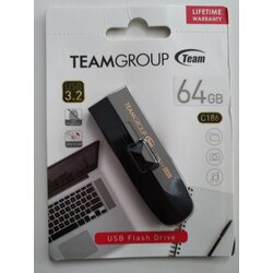 Team Group 64GB C186 USB 3.1 BLACK TC186364GB01 usb memorija Cene