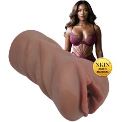 XKIN Next Door Amani - realistični umetni vagina masturbator (temna naravna) Cene
