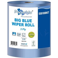 Paperblu Industrijski Ubrus BIG BLUE 1000 plavi 3sl (rolni) Cene