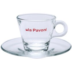LA PAVONI Espresso Cups & Saucers Set, 6-Piece Cene