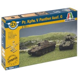 Italeri 1:72 PZ.Kpfw.V Panther Ausf. G model rezervoarja Cene
