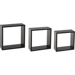 5five FIVE police cube 3/1 30x12x30cm mdf crna Cene