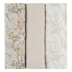 Kikka Boo Pelene od muslina set 3 pcs 75x75 Secret Garden Beige ( KKB12107 ) Cene