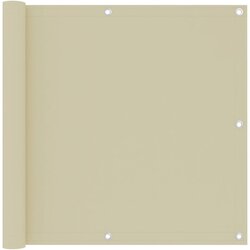 vidaXL balkonski zastor krem 90 x 300 cm od tkanine Oxford Cijene