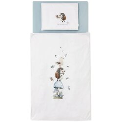 Baby Textil Textil posteljina za krevetac za bebe 3u1 Jež Cene