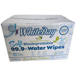 WhiteDay Baby vlažne maramice za bebe 99,9 % vode, 12 × 60 kom XXL Cene