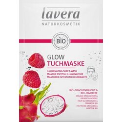 Lavera glow maska u maramici - organska pitaja i organska malina Cene