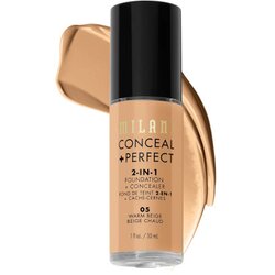 Milani conceal + perfect 2-in-1 puder za lice 05 warm beige Cene