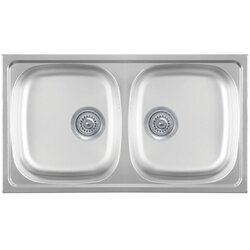 Metalac inox usadni sudoper Luna Flex 2D Ø90 Cene
