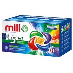 MADONIS MILL PRO 5k laundry capsules + COLOR softening beads, 25 pcs. Cene