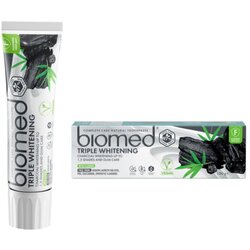 Biomed Triple Whitening prirodna zubna pasta 100 g Cene