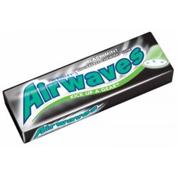 Airwaves black mint žvake 15g Cene