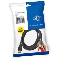 Zed Electronic HDMI kabel, 1.0 m, ver. 1.4 - HDMI/1 Cene