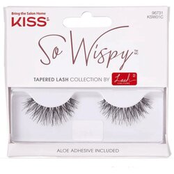 Kiss Lash Couture So Wispy umetne trepalnice 01 2 kos Cene