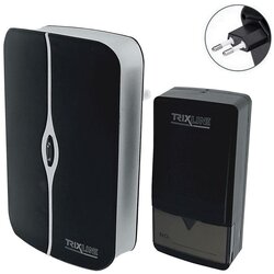 Bežični zvonac za utičnicu PIEZO BELL 230V + 1x23A IP40 crni Cene