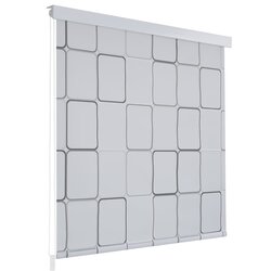 vidaXL Rolo zavesa za prho 80x240 cm kvadratni vzorci, (20683757) Cene