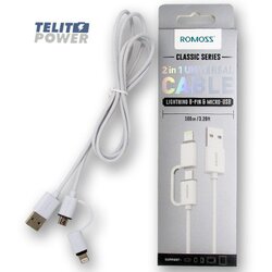 Romoss 2 u 1 lightning i micro USB kabl ( 2033 ) Cene