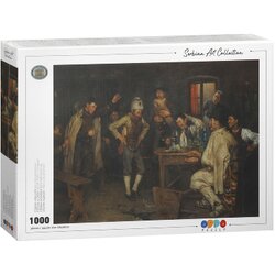 Oddo Slagalica Serbian Art Collection, Stevan Aleksić, Veseli Banaćani, 1000 delova Cene