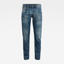 G-star Jeans - 3301 Straight Tapered Blue Cene