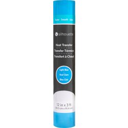 Silhouette Smooth Heat Transfer - 30,5 cm x 0,9 m - Light Blue Cijene